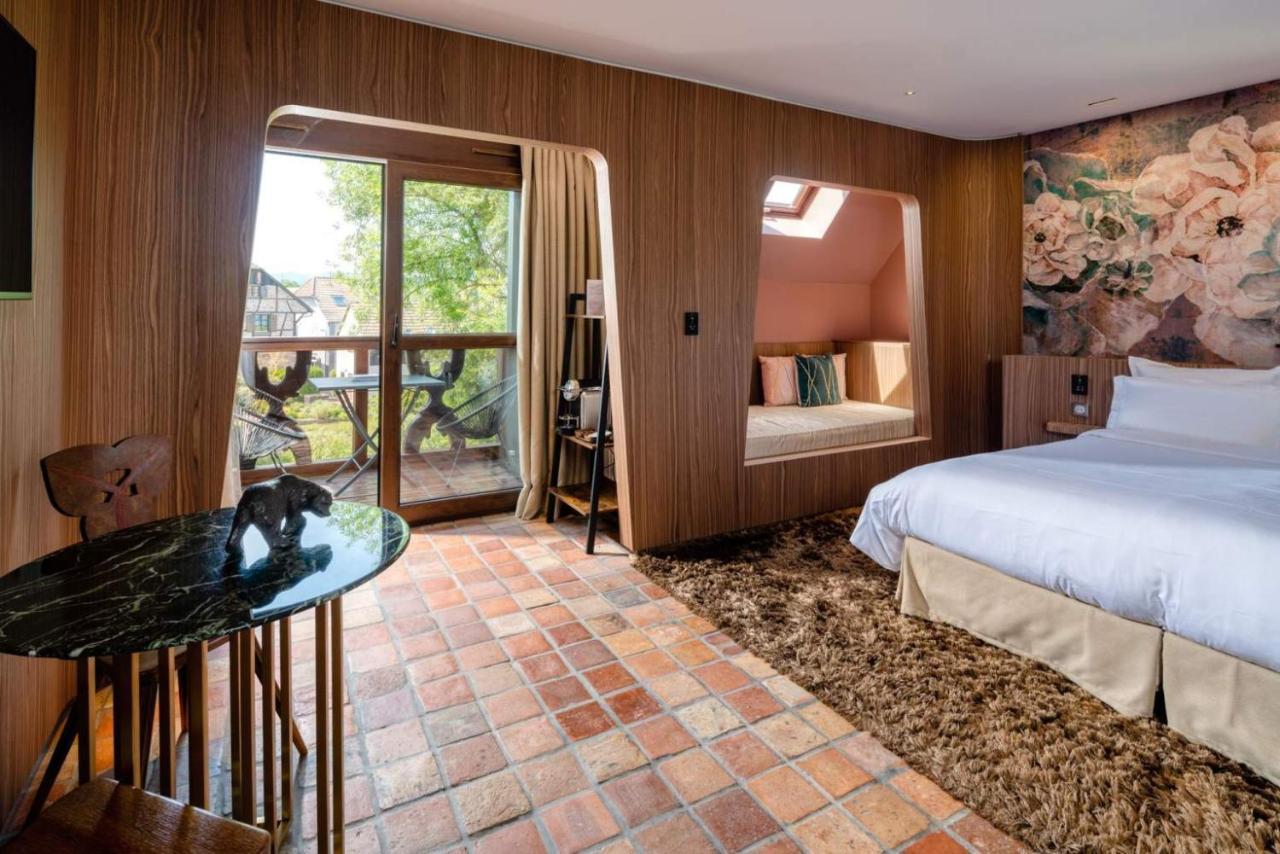 Hotel Des Berges, Restaurant Gastronomique & Spa Illhaeusern Bagian luar foto